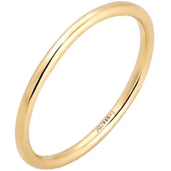 Elli PREMIUM Bandring Ehering Trauring Hochzeit 585er Gelbgold 54 Damen 
