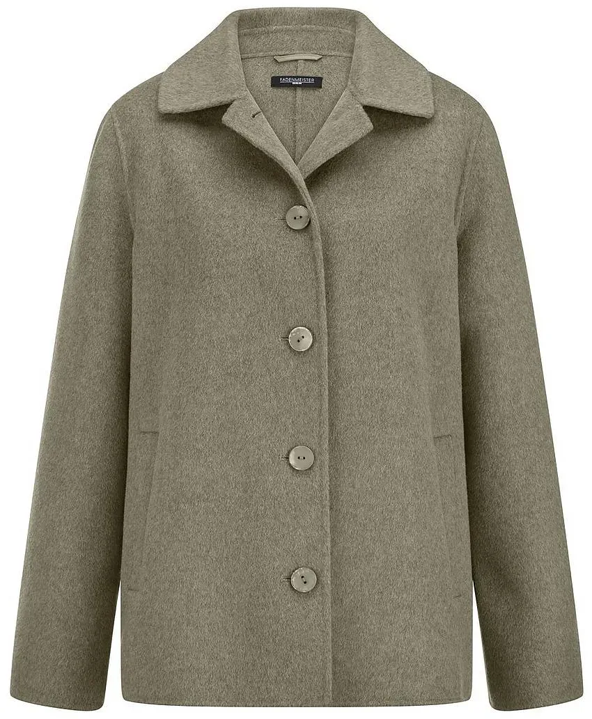 Long-Jacke Fadenmeister Berlin grün, 48