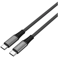 4smarts USB-C auf USB-C Kabel PremiumCord 100W 1,5m schwarz 456266