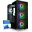 dcl24 dcl24 Desktop PC 5600G Radeon Grafik Vega 1000GB 16GB DDR4 Gaming Computer mit 6x3 9 GHz Rechner mit WLAN Windows 11 Pro