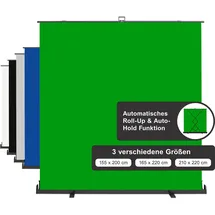 Walimex pro Roll-up Panel Hintergrund grün