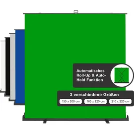 Walimex pro Roll-up Panel Hintergrund grün