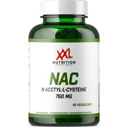 NAC (N-Acetyl L-Cysteine) - 750mg - 90 vegggiekapseln - XXL Nutrition