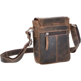 The Skandinavian Brand Leder Umhängetasche Hunter tan