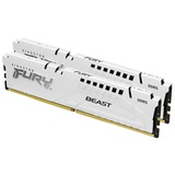 Kingston FURY Beast weiß DIMM Kit 32GB, DDR5-6000, CL30-36-36, on-die ECC (KF560C30BWEK2-32)