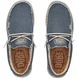 HEYDUDE Wally Braided Herren Blau/Beige 48