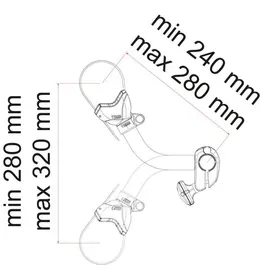 Fiamma Bike-Block Pro S2 silber