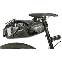 COLUMBUS Dry Saddle Bag with Harness New Fahrradzubehör, Black (schwarz), 8 l