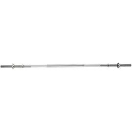V3Tec Langhantelstange 165 cm mit Schraubverschluss chrom