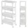 [en.casa] Rollregal Kunststoff 100 x 22 x 48 cm Weiß