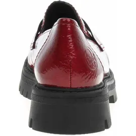 Rieker Plateau Slipper in rot, | Gr.: 39 EU