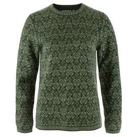 Fjällräven Snow Round Neck Sweatshirt Deep Forest L