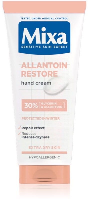 MIXA Anti-Dryness eine Crem zum Schutz von Händen und Nägeln für extra trockene Haut 100 ml