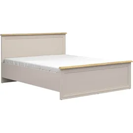 petits-meubles Bett mit Bettkasten 160 x 200 cm Beige