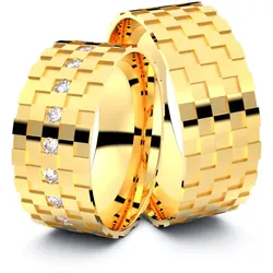 Trauringe Lehrte 585er Gelbgold - 0869