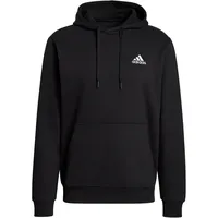 Adidas Essentials Fleece Hoodie Black / White M