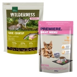 REAL NATURE WILDERNESS & PREMIERE Kitten Probierpaket