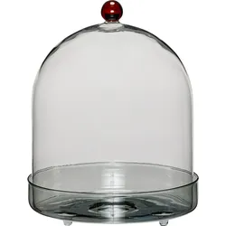 Flora Platte mit Deckel 16 cm mini verdunkelt