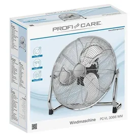 ProfiCare 45 cm Bodenventilator Silber