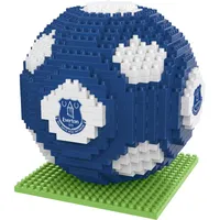 FOCO Offizielles Lizenzprodukt Everton FC BRXLZ-Steine 3D-Fußball BAU-Set