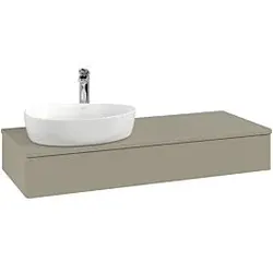 Villeroy & Boch Antao Waschtischunterschrank 1200x190x500mm L11150GF mit Beleuchtung mit Struktur FK/AP: GF/0