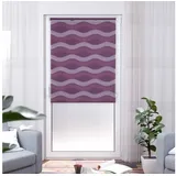 K-HOME Klemmfix Doppelrollo Welle 50 x 150 cm bordeaux