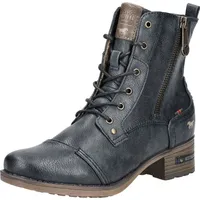 Mustang Damen 1229-513, Schnuer-Stiefelette, Navy, 42 EU - 42 EU