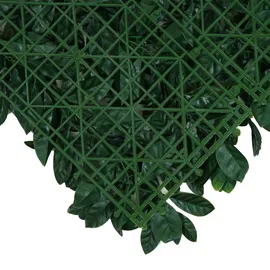 Mendler Sichtschutz Wandfliese HWC-L78 50 x 50 cm Grün Kunststoff 4 St.