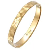 Elli PREMIUM Bandring Freundschaftsring Ehering 585er Gelbgold 52 Damen