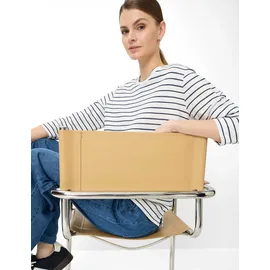 Brax Shirt Bonnie Streifen Blau 40