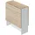 fores habitat Klapptisch 31 x 78 x 77 cm weiß