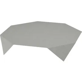 Duni Tischdecke Dunisilk 84 x 84 cm Grau