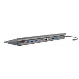 4smarts 11in1 Hub Tablet und Laptop Stand plus DeX-Modus grau