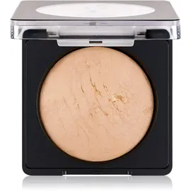 Flormar Baked Powder auffrischender gebackener Puder Farbton 021 Beige with Gold 9 g