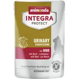 Animonda Sparpaket animonda Integra Protect Urinary Rind 48 x 85 Gramm Spezialfutter