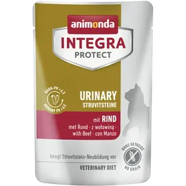 Animonda Sparpaket animonda Integra Protect Urinary Rind 48 x 85 Gramm Spezialfutter
