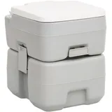 vidaXL Tragbare Campingtoilette mit Waschbecken