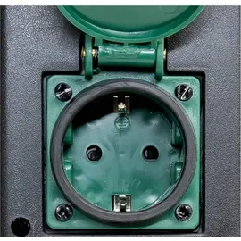 Grafner Gartensteckdose 1 St. Schwarz