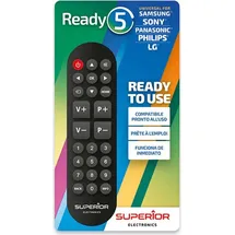 SUPERIOR ELECTRONICS Universelle Tv-fernbedienung „ready 5”