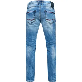 RUSTY NEAL MINO Straight Fit Hellblau 30