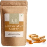 JKR Spices® 420 Stk. Goldene Milch Kapseln - 3720mg Goldene Milch Pulver je Tagesdosis - vegane Golden Milk Kapseln hochdosiert - Mit Kurkuma Ingwer Zimt und Pfeffer