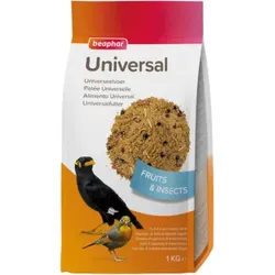 BEAPHAR Universalfutter für Obst- und Insektenfressende Vögel, 1 kg