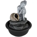 GLOBO LED-Brunnen FONTANA (DH 16x19 cm - schwarz - DH 16x19 cm