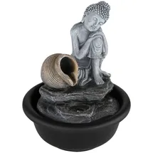 GLOBO LED-Brunnen FONTANA (DH 16x19 cm - schwarz - DH 16x19 cm