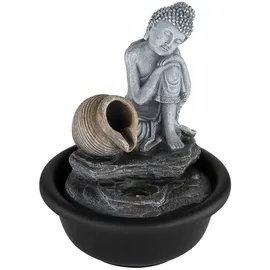 GLOBO LED-Brunnen FONTANA (DH 16x19 cm - schwarz - DH 16x19 cm