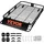 Vevor Dachgepäckträger Korb Auto Dachkorb Universal 1630 x 990 x 152 mm, Dachgepäckträger Wanne 90 kg Tragfähigkeit Relingträger Fracht Gepäckablage Schwarz für Camping, Grillen, Autoreisen