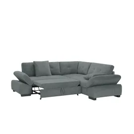 bobb Ecksofa Lindsay ¦ grau ¦ Maße (cm): B: 255 H: 91 T: 225.0