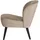 Woood Sessel Sara Samt 0 x 0 x 0 cm Hellbraun
