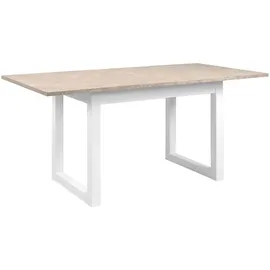 Homestyle4u Esstisch 120x80 in Weiß ausziehbar | Gr.: onesize