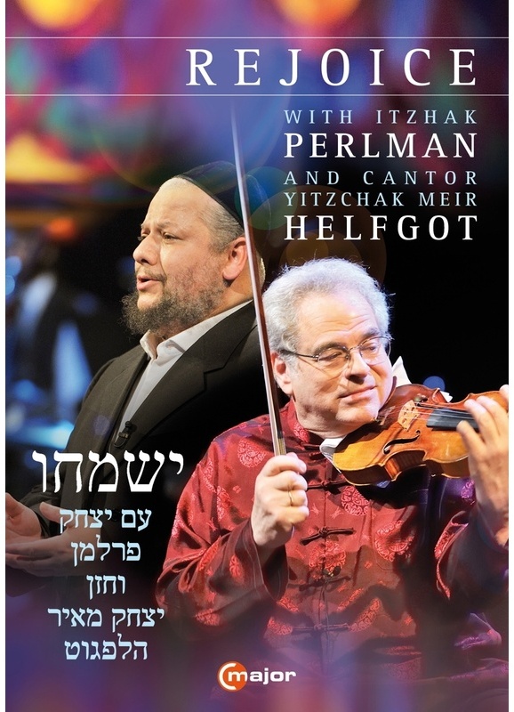 Rejoice - Itzhak Perlman  Yitzchak Helfgot. (DVD)